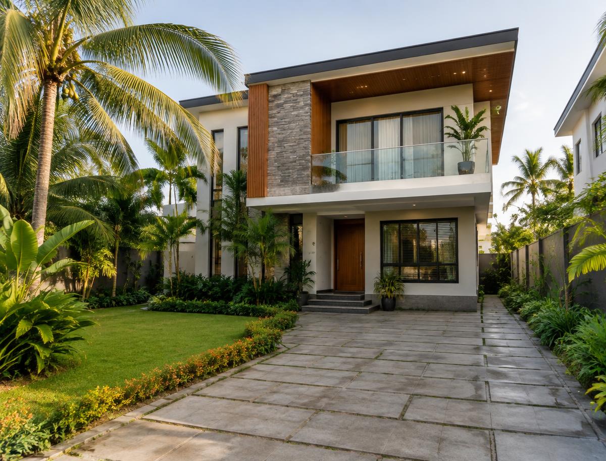 Sangotedo Garden House exterior